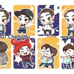 [시우민] 청두콘 시우민 모음 <b>팬아트</b>
