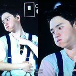 [EXO] 디오 콘서트중에도 <b>몰래</b>빵먹음??