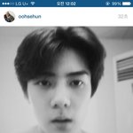 [EXO] 오세훈일주년기념인스타색입힌거