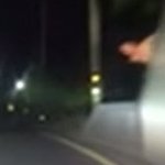 블박에 찍힌 나체 여인