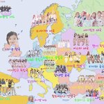 [댓글부탁해] 8월 걸그룹 세력<b>지도</b>