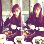 女아이돌들의 먹방 셀카 모음
