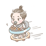 [시우민] 26개월 시우민아가에겐 보행기가 제격이죠! >.<