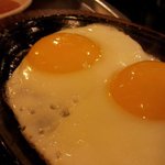 요리의 완성! 달걀프라이 반숙