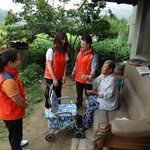 대순진리회산하,대진국제자원봉사단여<b>주시</b> 소외계층 반찬배달