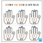 [고급엽호b] 재미로 보는 <b>두뇌</b>성향 테스트