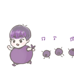 [시우민] 시우민 머리가 <b>블루베리</b>로 물든 이유는?-애셔님팬아트ㅋ