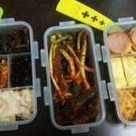 군인남자의 도시락