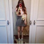 요즘 여자들사이에서 <b>유행</b>하는 테니스 치마?