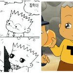 [드루와] 검정고무신 원작과 애니 <b>작화</b> 비교ㄷㄷ
