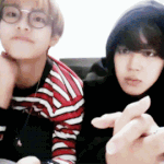 [방탄소년단] 박지민오늘자V앱미모포텐