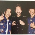 [<b>시우민</b>] 선배님이랑 <b>첸</b>체니랑 찰칵~(<b>시우민</b>)