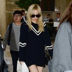 공항에서 빛나는 태연