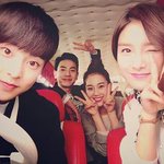 [시우민] 시우민 나도전 (<b>배우들</b>과) 셀카ㅠㅠ