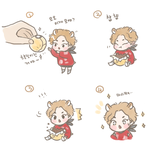 [시우민] 초콜릿에 빠진 <b>햄찌</b> 시우민-애셔님 팬아트ㅋ