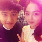 [도경수] 경수 서신애양이랑 부국제에서 찍은 셀카~