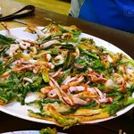 소공원의 권금성식당에서 먹어 보는 퓨전 음식 <b>해물</b>파전과 도토리묵