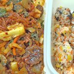 [소리먹방] 매콤한 <b>야채</b>순대곱창+날치알 주먹밥