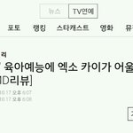 [카이] 오마베기사짤「카이 육아예능에 어울릴줄이야」