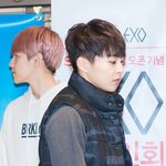 [시우민] +근데 오늘 기자들이 <b>작정</b>했나 ㅋㅋ