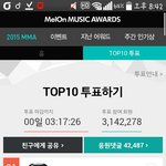 [EXO] 8시 멜론 차트 엑소 순위&amp;<b>MMA</b>순위