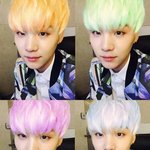 [방탄소년단] 윤기 머리색깔