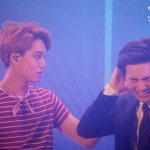 [카이] 종인이 이짤 귀여운데 <b>뭔일</b>