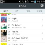 [EXO] 텐더럽 <b>차트인</b>