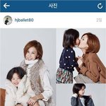 사랑스러운 지온이와 엄마 윤혜진의 특별한 <b>모녀</b> 화보! 
