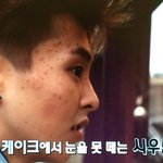 [시우민] 영국에서도 빵돌이의 <b>습성</b>을 버리지 못했으니..(시우민)