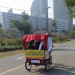 인력거라는걸 타봤다