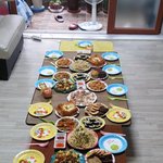 아이들과 함께 먹은 요리입니다.