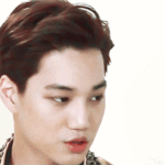 [카이] 어제 섹션 종인이 움짤