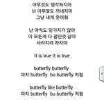 [방탄소년단] 버터플라이 가사 해석(?)