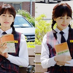 여고생마저 잘 어울리는 절대동안 그녀!