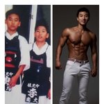 [ 멸치에서몸짱으로 비포애프터 ]