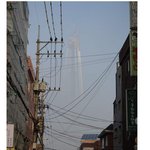 [추억팔아요] 합성같은 <b>롯데</b>월드타워 모습