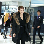 맥케이지 <b>팝업</b>스토어 방문 : 김혜수 패딩 스타일링