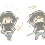 [시우민] 시우민 공항 슈트레칭 팬아트 (<b>by</b>.애셔)