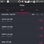 [방탄소년단] 나한테 투표권 보내준<b>아미</b>들 !!!