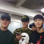 [도경수] 브이앱 <b>근황토크</b> 경수 캡쳐