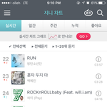 [방탄소년단] 지니 순위 <b>up</b>