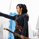 빅토리아 중드라마 촬영 직찍