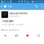 [방탄소년단] 우리10만장<b>돌파</b>햇다!!