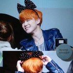 [방탄소년단] 침침이도 <b>머리띠</b>ㅠㅠㅠ