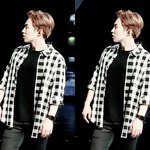 [시우민] 공식굿즈 옷 입고 리허설에 임하는 아이돌 시우민 ㅇㅇ;;