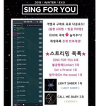 [EXO] 공지// 투표하고 스밍하자