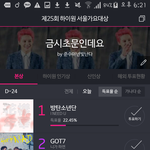 [방탄소년단] 보면 늘 투데이 <b>투표율</b>은 높은데