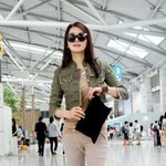 수여이엄마 공항패션