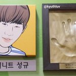 [인피니트] 애들 <b>캐리</b>커쳐랑 핸드 프린팅